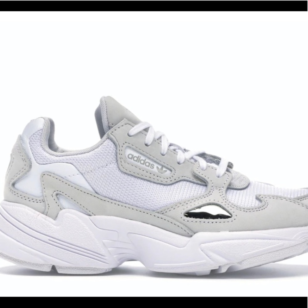 Adidas Falcon Triple White Sneakers